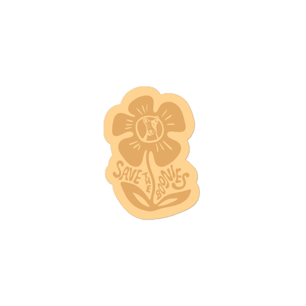Yellow Flower Sticker