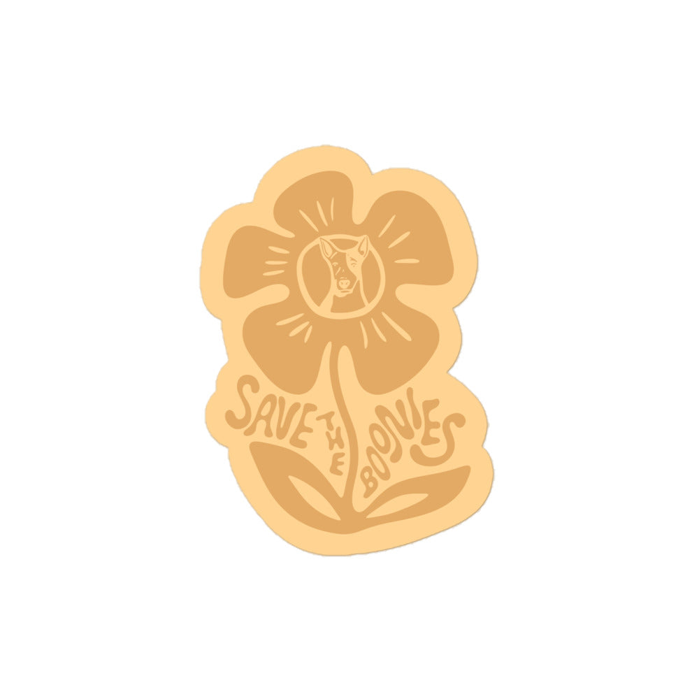Yellow Flower Sticker