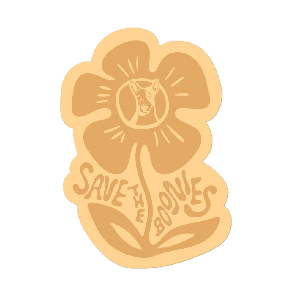 Yellow Flower Sticker